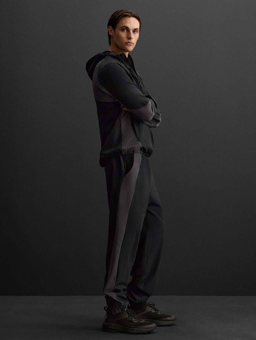 COLOUR BLOCK TECHNICAL TROUSERS