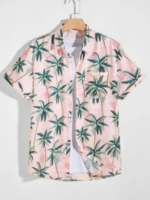 Tropical Vibe Short-Sleeved Shirt