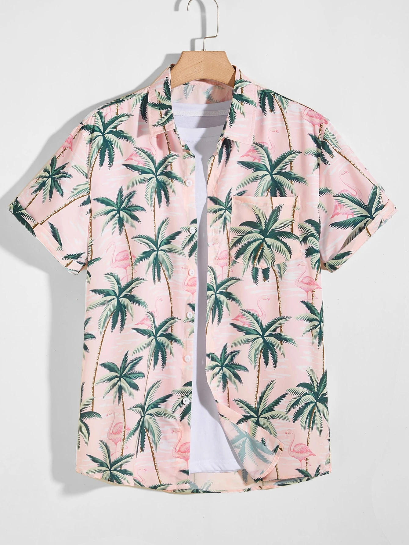 Tropical Vibe Short-Sleeved Shirt