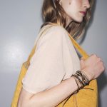 BRAIDED SPLIT SUEDE BAG