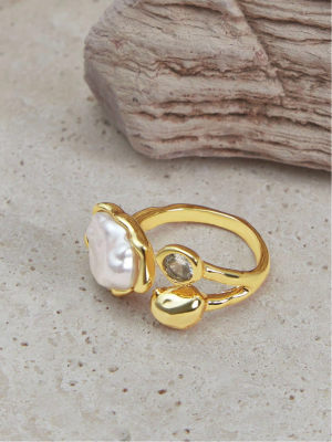 Rhinestone Embellished Ring